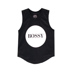 BOSSY BOYS MUSCLE TEE